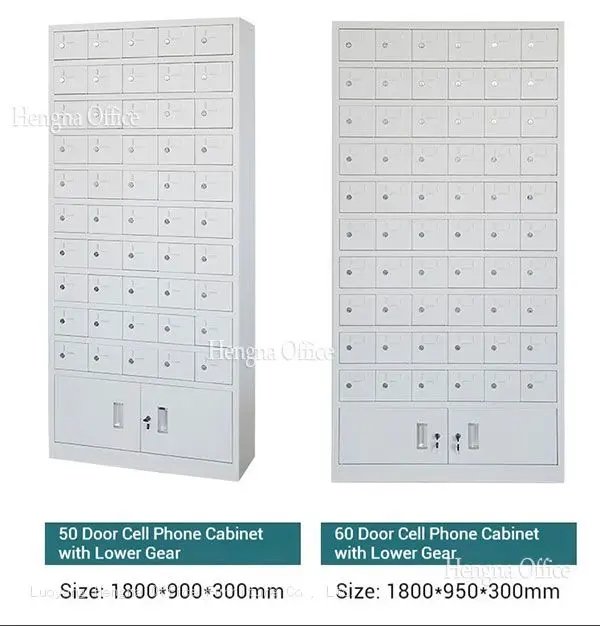 Employee Phone Storage Locker with 24 Individual Doors | Ideal for Factories, Warehouses & No-Phone Zones