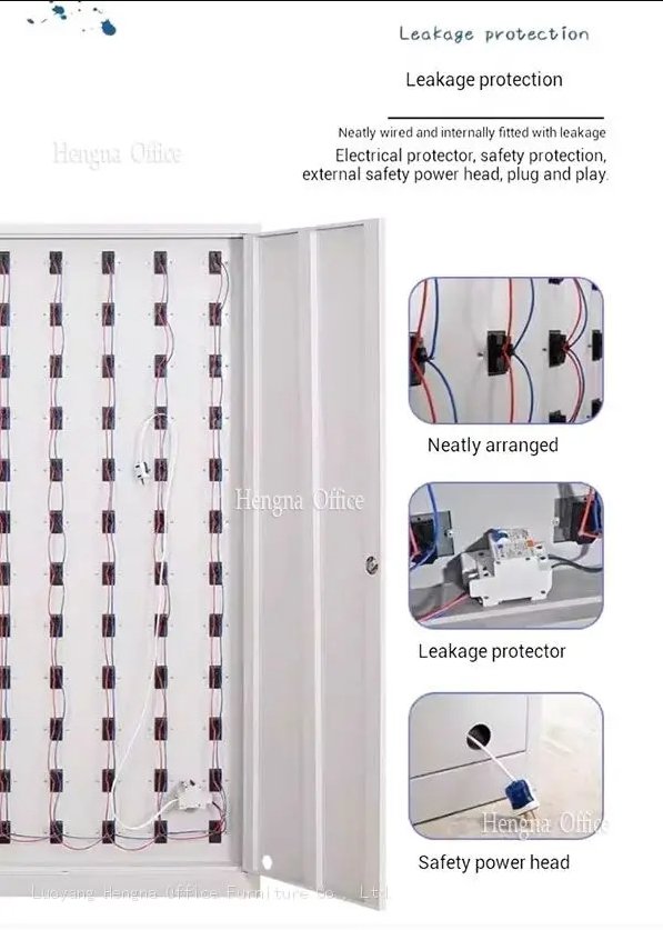 Leakage protection switch in JunTuo employee phone storage cabinet