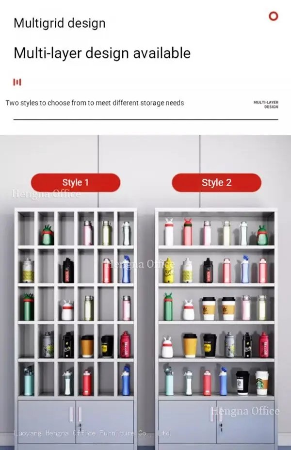 Durable Stainless Steel Cabinet for Water Bottles