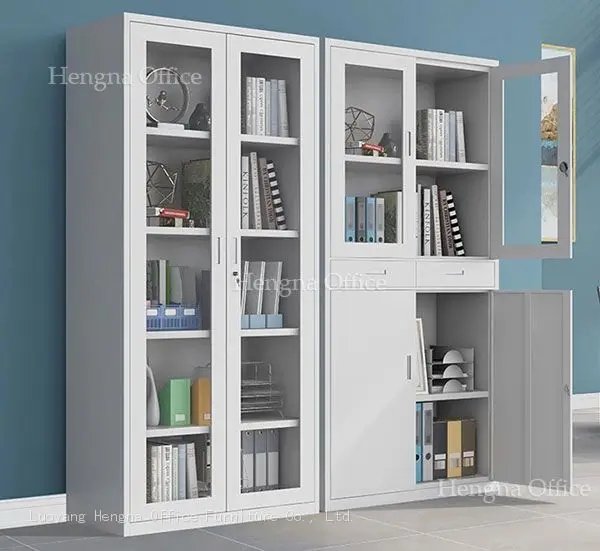 Custom file cabinets with adjustable shelving