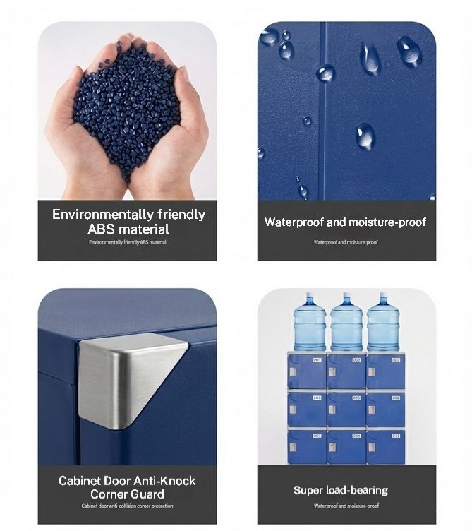 ABS plastic lockers for swimming pool changing room