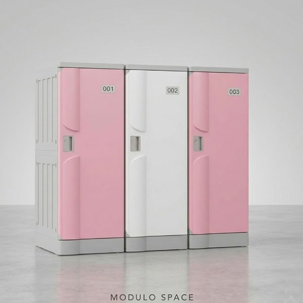 ABS Locker 3 Tier 930mm Moisture Resistant ABS Locker 3 Tier 930mm Moisture Resistant for Swimming Pool Changing Room Wet Area No Rust