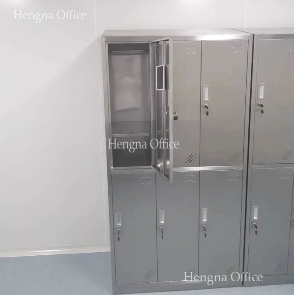 GMP cleanroom changing room locker
